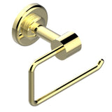 THG - Toilet Paper Holder, Single Mount Without Cover - Brass Color PVD