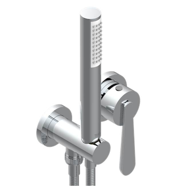 THG - Trim Only For Wall Mixer With Complete Handshower On Hook - Umber PVD