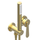 THG - Trim Only For Wall Mixer With Complete Handshower On Hook - Gold Polished