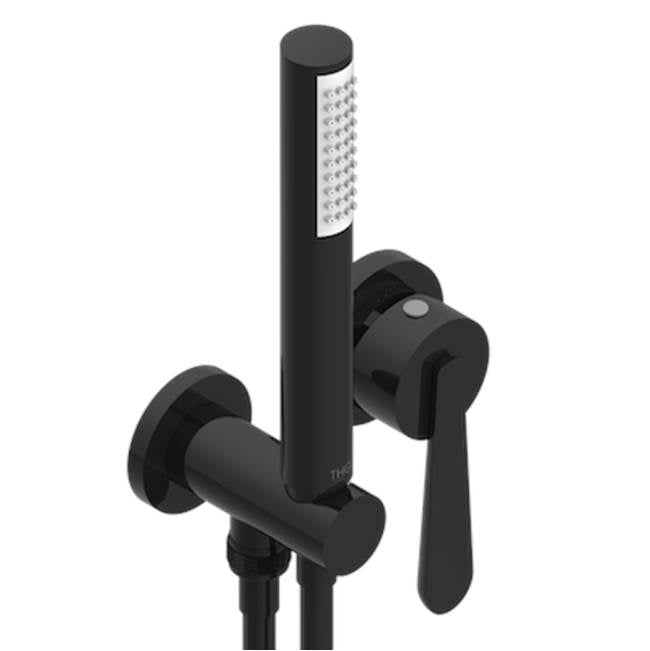 THG - Trim Only For Wall Mixer With Complete Handshower On Hook - Brown Bronze Color PVD