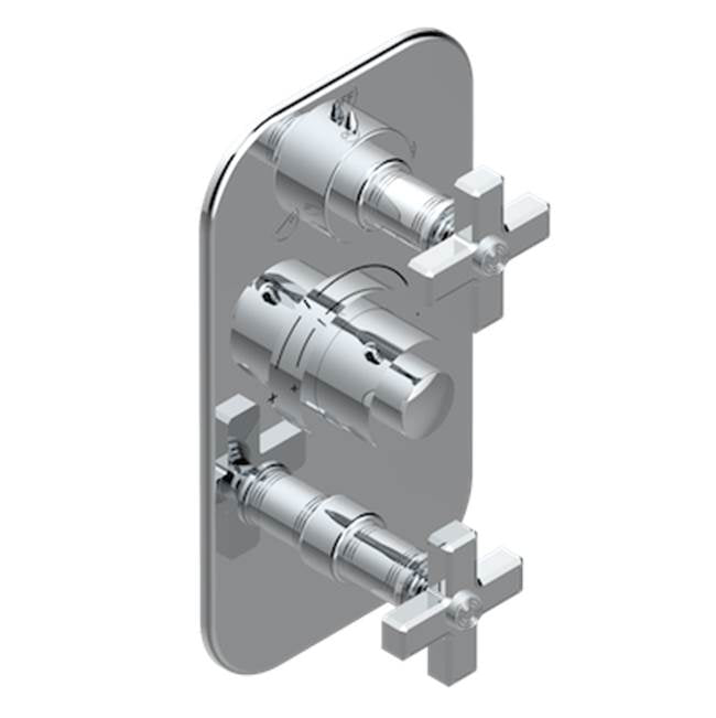 Trim for thg thermostat with 2-way diverter and on/off control, rough part supplied with fixing box ref. .5 540AE/US