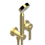 THG - Trim Only For Wall Mixer With Complete Handshower On Hook - Gold Color PVD