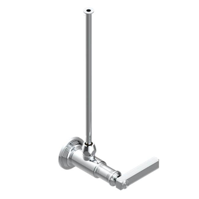 Angle supply valve with 3/8'' adaptor set for toilet