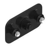 THG - Trim For Thg Thermostat With 2 Valves Ref. 5 401ahm/us Rough Part Supplied With Fixing Box, Item To Be Installed Horizontal - Brown Bronze Color PVD