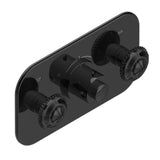 THG - Trim For Thg Thermostat With 2 Valves Ref. 5 401ahm/us Rough Part Supplied With Fixing Box, Item To Be Installed Horizontal - Brown Bronze Color PVD