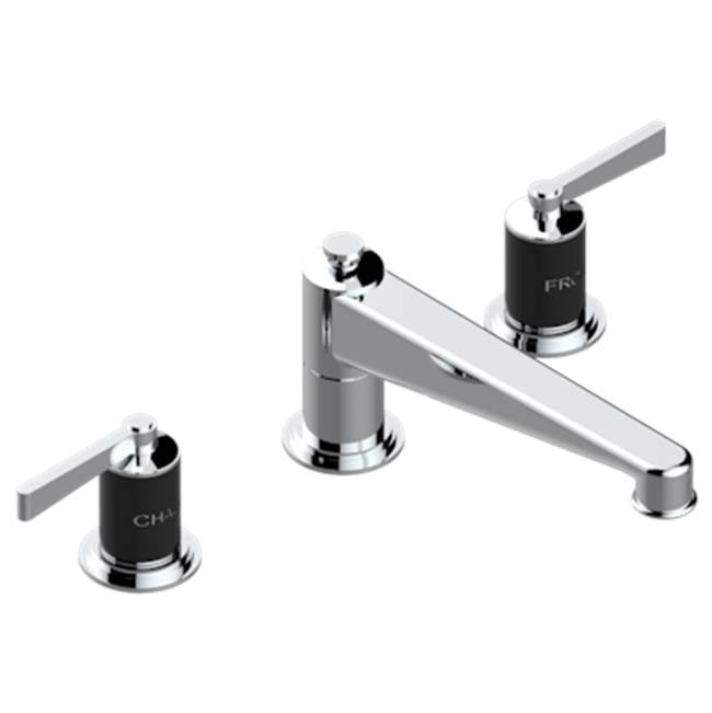 THG - Roman Tub Set With 3/4'' Valves - Matt Umber PVD