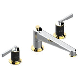 THG - Roman Tub Set With 3/4'' Valves - Chrome Polished Gold Polished