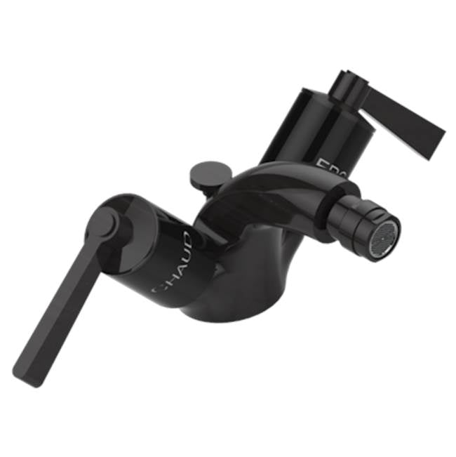 THG - Single Hole Bidet Faucet With Drain - Brown Bronze Color PVD