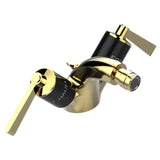 THG - Single Hole Bidet Faucet With Drain - Gold Color PVD