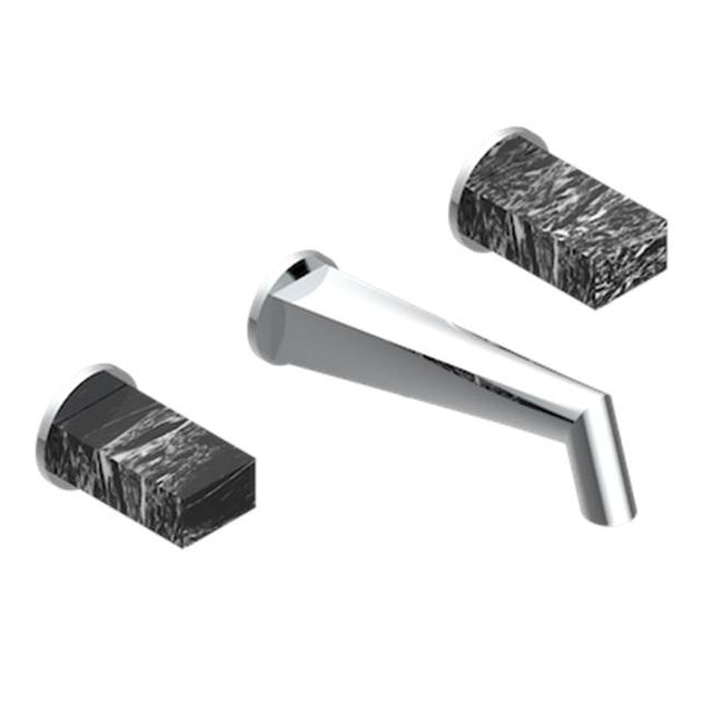 THG - Trim For Wall Mounted 3-hole Bath Set Only - Matt Umber PVD