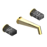 THG - Trim For Wall Mounted 3-hole Bath Set Only - Gold Polished