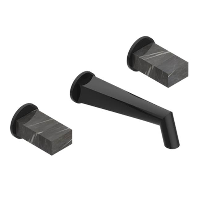 THG - Trim For Wall Mounted 3-hole Bath Set Only - Brown Bronze Color PVD