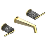 THG - Trim For Wall Mounted 3-hole Bath Set Only - Gold Polished