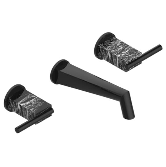 THG - Trim For Wall Mounted 3-hole Bath Set Only - Brown Bronze Color PVD