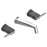 THG - Trim For Wall Mounted 3-hole Bath Set Only - Matt Umber PVD