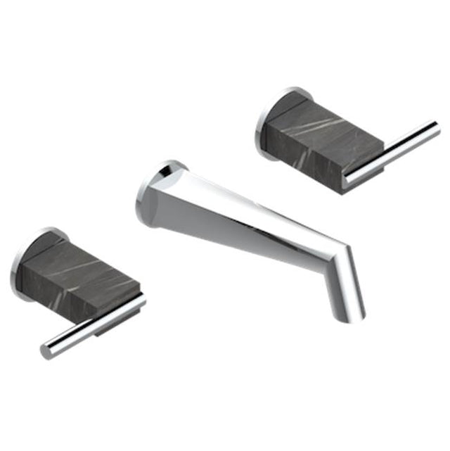 THG - Trim For Wall Mounted 3-hole Bath Set Only - Matt Umber PVD