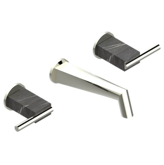 THG - Trim For Wall Mounted 3-hole Bath Set Only - Nickel Polished