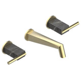 THG - Trim For Wall Mounted 3-hole Bath Set Only - Soft Gold