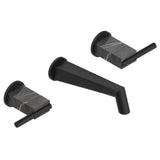 THG - Trim For Wall Mounted 3-hole Bath Set Only - Matt Brown Bronze Color PVD