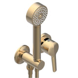 THG - Trim Only For Wall Mixer With Complete Handshower On Hook - Matt Umber PVD
