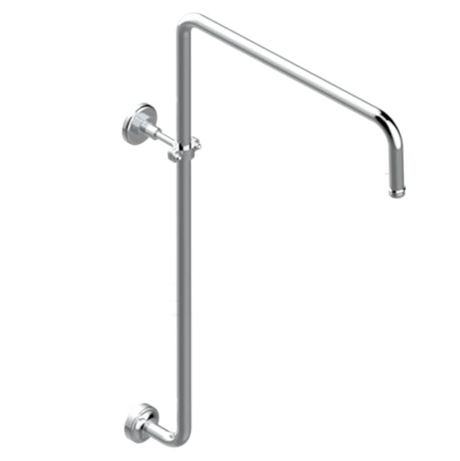 THG - Curved Shower Arm 1/2'' - Matt Nickel American Satin