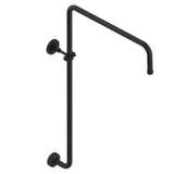 THG - Curved Shower Arm 1/2'' - Matt Brown Bronze Color PVD