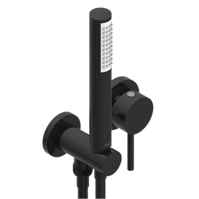 THG - Trim Only For Wall Mixer With Complete Handshower On Hook - Brown Bronze Color PVD