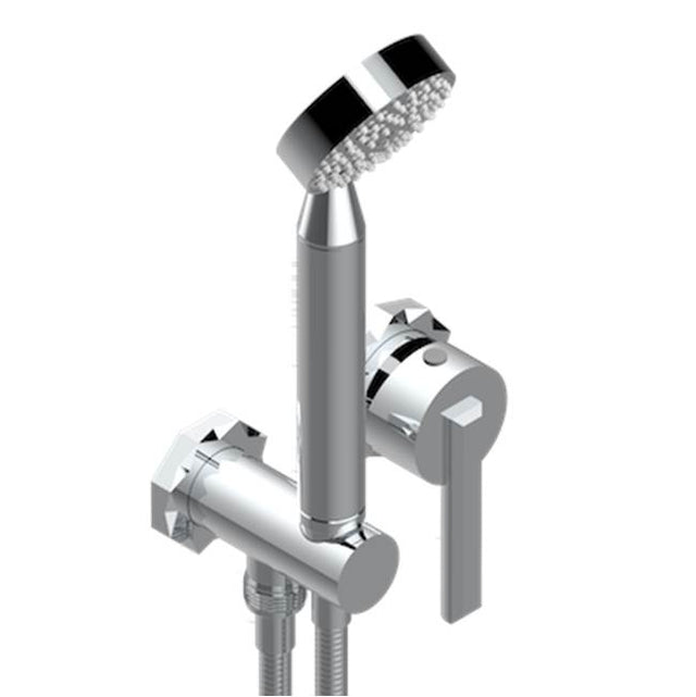 THG - Trim Only For Wall Mixer With Complete Handshower On Hook - Umber PVD