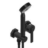 THG - Trim Only For Wall Mixer With Complete Handshower On Hook - Brown Bronze Color PVD