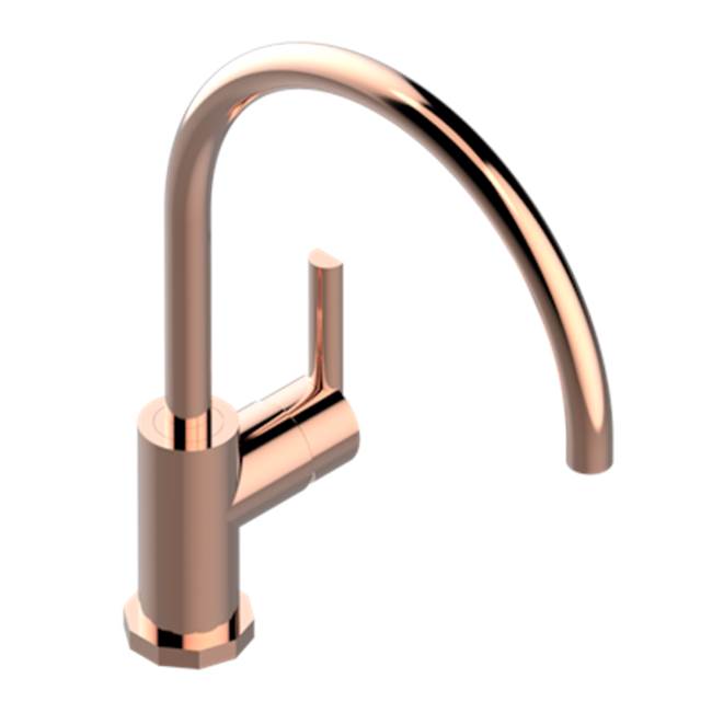THG - Single Lever Faucet With Drain - Blush PVD