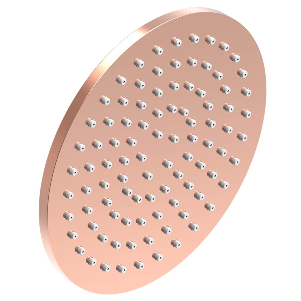 THG - Shower head, 8'' diameter with Easyclean system - Blush PVD