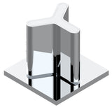 THG - 2-function deck diverter with trim - Matt Umber PVD