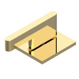 THG - 2-function deck diverter with trim - Gold Color PVD