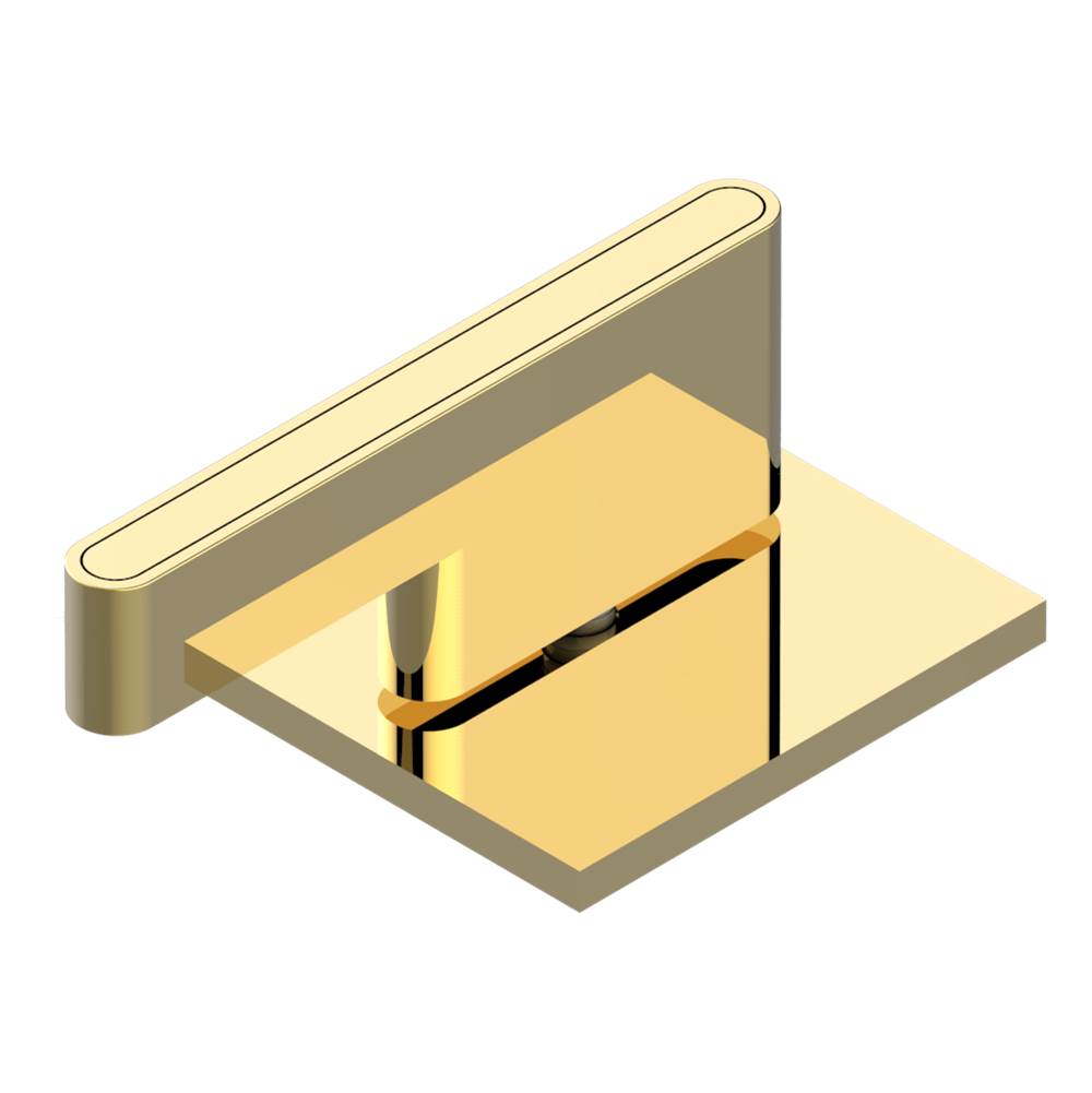 THG - 2-function deck diverter with trim - Gold Polished
