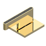 THG - 2-function deck diverter with trim - Gold Polished