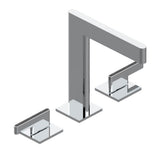THG - Widespread lavatory set with drain - Matt Umber PVD