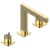 THG - Roman tub set with 3/4'' valves - Gold Color PVD