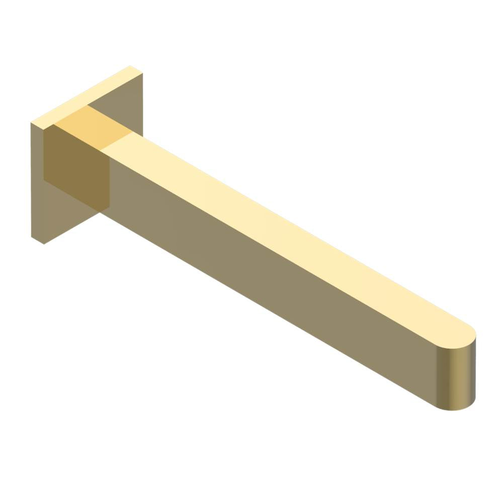 THG - Bath spout, wall mounted - Gold Color PVD