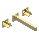 THG - Trim for wall mounted 3-hole bath set only - Gold Polished
