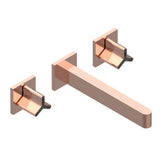 THG - Trim for wall mounted 3-hole bath set only - Blush PVD