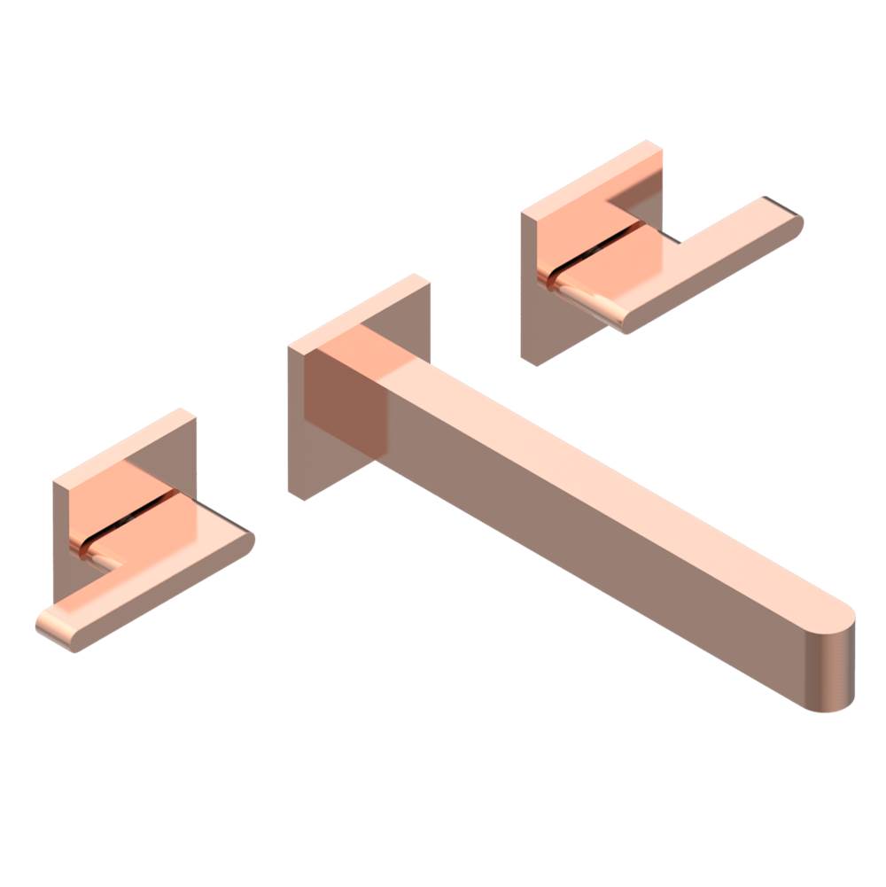 THG - Trim for wall mounted 3-hole bath set only - Blush PVD