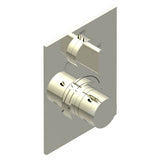 THG - Trim for THG thermostat with 2-way diverter, rough part supplied with fixing box ref. 5 500AE/US - Nickel Polished