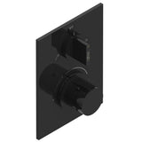 THG - Trim for THG thermostat with 2-way diverter, rough part supplied with fixing box ref. 5 500AE/US - Brown Bronze Color PVD
