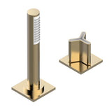 THG - Deck mounted mixer with handshower, progressive cartridge - Matt Umber PVD