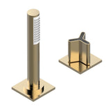 THG - Deck mounted mixer with handshower, progressive cartridge - Matt Umber PVD