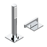 THG - Deck mounted mixer with handshower, progressive cartridge - Umber PVD