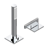 THG - Deck mounted mixer with handshower, progressive cartridge - Umber PVD
