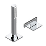 THG - Deck mounted mixer with handshower, progressive cartridge - Umber PVD
