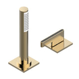 THG - Deck mounted mixer with handshower, progressive cartridge - Matt Umber PVD
