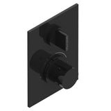 THG - Trim for THG thermostat 1 volume control, rough part supplied with fixing box ref.5 300AE/US - Brown Bronze Color PVD